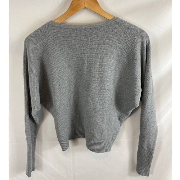 Tahari Waffle Knit Crop Sweater size Large - Picture 5 of 5